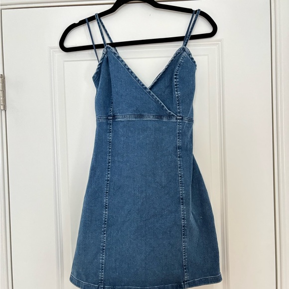 Garage Dresses & Skirts - Garage Blue Denim Mini Dress